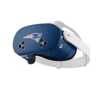 Head Case Designs Officially Licensed NFL Plain New England Patriots Vinyl Sticker Skin Decal Cover Compatible With Meta Quest 3S