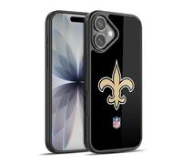 Head Case Designs Officially Licensed NFL Plain New Orleans Saints Logo Gel Armour Case [Military Grade Protection] Compatible With Apple iPhone 17