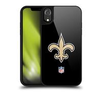 Head Case Designs Officially Licensed NFL Plain New Orleans Saints Logo Gel Armour Case [Military Grade Protection] Compatible With Apple iPhone XR