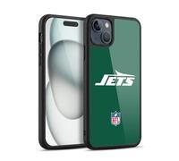 Head Case Designs Officially Licensed NFL Plain New York Jets Logo Gel Armour Case [Military Grade Protection] Compatible With Apple iPhone 15 Plus