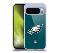 Head Case Designs Officially Licensed NFL Plain Philadelphia Eagles Logo Gel Case [Military Grade Protection] Compatible with Google Pixel 10 Pro XL and Compatible with MagSafe