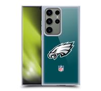 Head Case Designs Officially Licensed NFL Plain Philadelphia Eagles Logo Gel Case [Military Grade Protection] Compatible With Samsung Galaxy S23 Ultra 5G