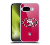 Head Case Designs Officially Licensed NFL Plain San Francisco 49Ers Logo Gel Case [Military Grade Protection] Compatible With Google Pixel 9A