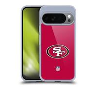 Head Case Designs Officially Licensed NFL Plain San Francisco 49Ers Logo Gel Case [Military Grade Protection] Compatible with Google Pixel 10 and Compatible with MagSafe