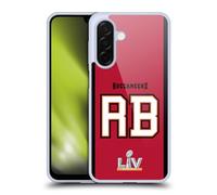 Head Case Designs Officially Licensed NFL RB Game Jersey Red Tampa Bay Buccaneers Bucs Positions & Logo Gel Case [Military Grade Protection] Compatible With Samsung Galaxy A26 5G