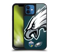 Head Case Designs Officially Licensed NFL São Paulo Eagles 2024 International Games Gel Armour Case [Military Grade Protection] Compatible With Apple iPhone 12 / iPhone 12 Pro