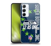 Head Case Designs Officially Licensed NFL Seahawks We are 12 2026 Super Bowl LX Hard Back Case Compatible With Samsung Galaxy A55 5G