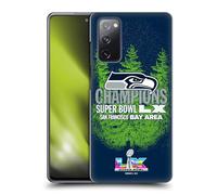Head Case Designs Officially Licensed NFL Seattle Seahawks 2026 Super Bowl LX Champions Hard Back Case Compatible With Samsung Galaxy S20 FE / 5G