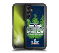 Head Case Designs Officially Licensed NFL Seattle Seahawks 2026 Super Bowl LX Champions Ultra-Armoured Shockproof Case [Military Grade Protection] Compatible With Samsung Galaxy A05s