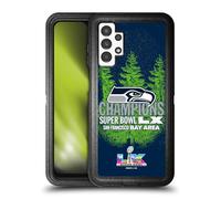 Head Case Designs Officially Licensed NFL Seattle Seahawks 2026 Super Bowl LX Champions Ultra-Armoured Shockproof Case [Military Grade Protection] Compatible With Samsung Galaxy A13 (2022)