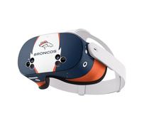 Head Case Designs Officially Licensed NFL Side Details Denver Broncos Vinyl Sticker Skin Decal Cover Compatible With Meta Quest 3S