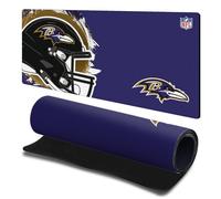 Head Case Designs Officially Licensed NFL Splatter Baltimore Ravens 23.62 x 11.81 x 0.12 inches (600 x 300 mm) - L Gaming Office Desk PC Keyboard Mouse Mat Pad