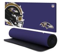 Head Case Designs Officially Licensed NFL Splatter Baltimore Ravens 37.4 x 15.75 x 0.16 inches (900 x 400 mm) - XL Gaming Office Desk PC Keyboard Mouse Mat Pad