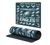 Head Case Designs Officially Licensed NFL Sticker Collage Philadelphia Eagles 9.84 x 11.81 x 0.12 inches (250 x 300 mm) - S Gaming Office Desk PC Keyboard Mouse Mat Pad