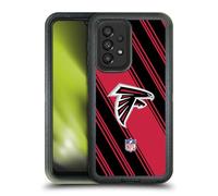 Head Case Designs Officially Licensed NFL Stripes Atlanta Falcons Artwork Ultra-Armoured Shockproof Case Compatible With Galaxy A33 5G (2022)