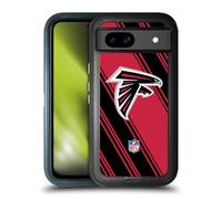 Head Case Designs Officially Licensed NFL Stripes Atlanta Falcons Artwork Ultra-Armoured Shockproof Case Compatible With Google Pixel 8a