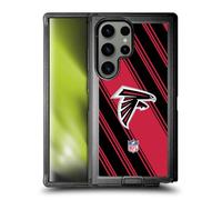 Head Case Designs Officially Licensed NFL Stripes Atlanta Falcons Artwork Ultra-Armoured Shockproof Case Compatible With Samsung Galaxy S24 Ultra 5G