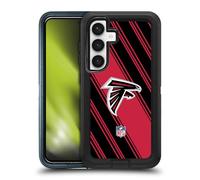 Head Case Designs Officially Licensed NFL Stripes Atlanta Falcons Artwork Ultra-Armoured Shockproof Case Compatible With Samsung Galaxy S24 5G