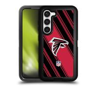 Head Case Designs Officially Licensed NFL Stripes Atlanta Falcons Artwork Ultra-Armoured Shockproof Case Compatible With Samsung Galaxy S23 5G