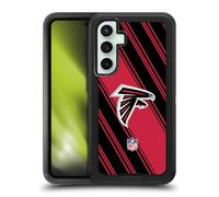 Head Case Designs Officially Licensed NFL Stripes Atlanta Falcons Artwork Ultra-Armoured Shockproof Case Compatible With Samsung Galaxy S23 FE 5G