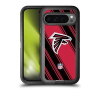 Head Case Designs Officially Licensed NFL Stripes Atlanta Falcons Artwork Ultra-Armoured Shockproof Case Compatible With Google Pixel 9 Pro XL