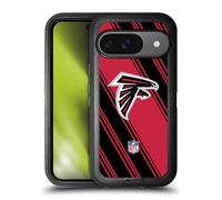 Head Case Designs Officially Licensed NFL Stripes Atlanta Falcons Artwork Ultra-Armoured Shockproof Case Compatible With Google Pixel 9 / Pixel 9 Pro