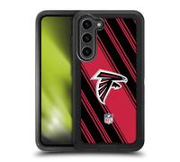 Head Case Designs Officially Licensed NFL Stripes Atlanta Falcons Artwork Ultra-Armoured Shockproof Case Compatible With Samsung Galaxy S23+ 5G
