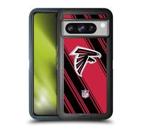 Head Case Designs Officially Licensed NFL Stripes Atlanta Falcons Artwork Ultra-Armoured Shockproof Case Compatible With Google Pixel 8 Pro