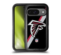 Head Case Designs Officially Licensed NFL Stripes Atlanta Falcons Logo Ultra-Armoured Shockproof Case Compatible With Google Pixel 9 / Pixel 9 Pro