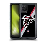 Head Case Designs Officially Licensed NFL Stripes Atlanta Falcons Logo Ultra-Armoured Shockproof Case Compatible With Samsung Galaxy A12 (2020)