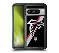 Head Case Designs Officially Licensed NFL Stripes Atlanta Falcons Logo Ultra-Armoured Shockproof Case Compatible With Google Pixel 8 Pro