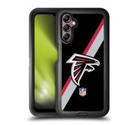 Head Case Designs Officially Licensed NFL Stripes Atlanta Falcons Logo Ultra-Armoured Shockproof Case Compatible With Samsung Galaxy A14 5G
