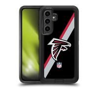 Head Case Designs Officially Licensed NFL Stripes Atlanta Falcons Logo Ultra-Armoured Shockproof Case Compatible With Samsung Galaxy S24+ 5G