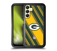 Head Case Designs Officially Licensed NFL Stripes Green Bay Packers Artwork Ultra-Armoured Shockproof Case [Military Grade Protection] Compatible With Samsung Galaxy A25 5G