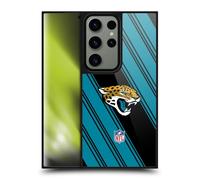 Head Case Designs Officially Licensed NFL Stripes Jacksonville Jaguars Artwork Gel Armour Case [Military Grade Protection] Compatible With Samsung Galaxy S24 Ultra 5G