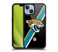 Head Case Designs Officially Licensed NFL Stripes Jacksonville Jaguars Logo Gel Armour Case [Military Grade Protection] Compatible With Apple iPhone 14