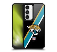 Head Case Designs Officially Licensed NFL Stripes Jacksonville Jaguars Logo Gel Armour Case [Military Grade Protection] Compatible With Samsung Galaxy S24 5G