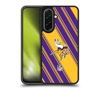 Head Case Designs Officially Licensed NFL Stripes Minnesota Vikings Artwork Gel Armour Case [Military Grade Protection] Compatible With Samsung Galaxy A36 5G