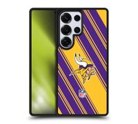 Head Case Designs Officially Licensed NFL Stripes Minnesota Vikings Artwork Gel Armour Case [Military Grade Protection] Compatible With Samsung Galaxy S25 Ultra
