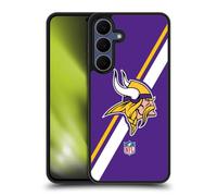 Head Case Designs Officially Licensed NFL Stripes Minnesota Vikings Logo Gel Armour Case [Military Grade Protection] Compatible With Samsung Galaxy S25 FE