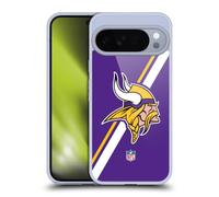 Head Case Designs Officially Licensed NFL Stripes Minnesota Vikings Logo Gel Case [Military Grade Protection] Compatible with Google Pixel 10 Pro XL and Compatible with MagSafe