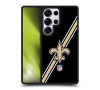 Head Case Designs Officially Licensed NFL Stripes New Orleans Saints Logo Gel Armour Case [Military Grade Protection] Compatible With Samsung Galaxy S25 Ultra