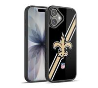 Head Case Designs Officially Licensed NFL Stripes New Orleans Saints Logo Gel Armour Case [Military Grade Protection] Compatible With Apple iPhone 17