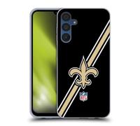 Head Case Designs Officially Licensed NFL Stripes New Orleans Saints Logo Gel Case [Military Grade Protection] Compatible with Samsung Galaxy A15 and Compatible with MagSafe