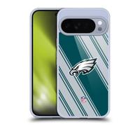 Head Case Designs Officially Licensed NFL Stripes Philadelphia Eagles Artwork Gel Case [Military Grade Protection] Compatible with Google Pixel 10 Pro XL and Compatible with MagSafe