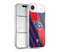 Head Case Designs Officially Licensed NFL Stripes Tennessee Titans Artwork Gel Case [Military Grade Protection] Compatible with Apple iPhone 17 Air and Compatible with MagSafe