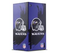 Head Case Designs Officially Licensed NFL Sweep Stroke Baltimore Ravens Game Console Wrap Case Cover Compatible With Xbox Series X