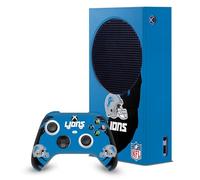 Head Case Designs Officially Licensed NFL Sweep Stroke Detroit Lions Game Console Wrap and Game Controller Skin Bundle Compatible With Xbox Series S Console & Controller Bundle