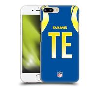 Head Case Designs Officially Licensed NFL TE Royal Los Angeles Rams Positions & Logo Hard Back Case Compatible With Apple iPhone 7 Plus/iPhone 8 Plus