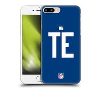 Head Case Designs Officially Licensed NFL TE Royal New York Giants Positions & Logo Hard Back Case Compatible With Apple iPhone 7 Plus/iPhone 8 Plus